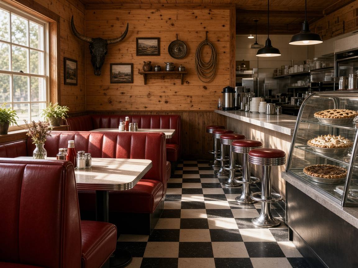 Diner booths